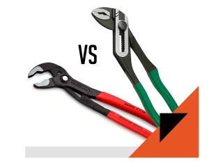 Szczypce do rur z przyciskiem – porównanie KNIPEX Cobra vs Stahlwille FastGRIP