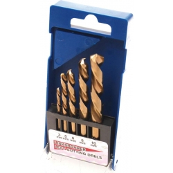BGS, wiertła lewoskrętne 3-10 mm, 5 szt, B.2731