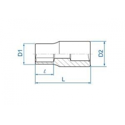 King Tony, nasadka, 1/4