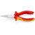Knipex, szczypce tnące półokrągłe 160 mm, 25 06 160 T