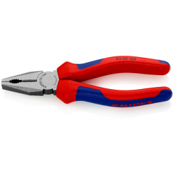Knipex, szczypce, kombinerki uniwersalne 200 mm, 03 02 200