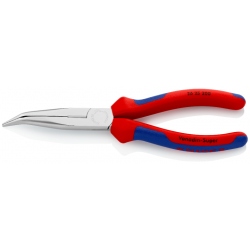 Knipex, szczypce tnące wydłużone półokrągłe wygięte 200 mm, 26 25 200
