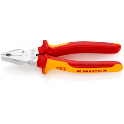 Knipex, szczypce uniwersalne o zwiększonym przełożeniu 180 mm, 02 06 180