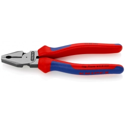 Knipex, szczypce uniwersalne o zwiększonym przełożeniu 225 mm, 02 02 225