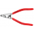 Knipex, szczypce wygięte do pierścieni osadczych sprężynujących, 200 mm, 46 23 A31