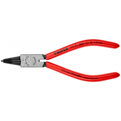 Knipex, szczypce wewnętrzne wygięte do pierścieni osadczych sprężynujących 140 mm, 44 31 J12