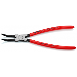 Knipex, szczypce wewnętrzne wygięte do pierścieni osadczych sprężynujących 225 mm, 44 31 J32