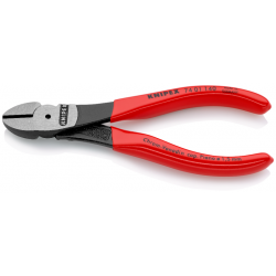 Knipex, szczypce tnące boczne o zwiększonym przełożeniu 180 mm, 74 01 180