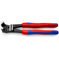 Knipex, szczypce tnące czołowe z wysokim przełożeniem dźwigni 200 mm, 61 02 200