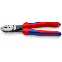 Knipex, szczypce tnące boczne o zwiększonym przełożeniu 200 mm, 74 02 200 T