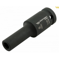 Waryński, nasadka udarowa długa 1/2" 8mm, WMU026