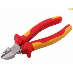 Waryński, szczypce izolowane, boczne 160mm, VDE, WMP014