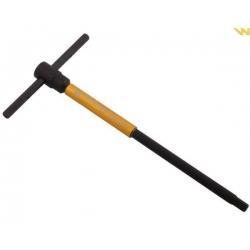 Waryński, klucz T ze spinnerem HEX 10 mm, WMK144