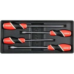 Yato, wkład do wózka, wkrętaki do pobijania 4szt, YT-55469