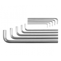 Yato zestaw kluczy imbus duże 3-17 mm, 10 cz, YT-0519